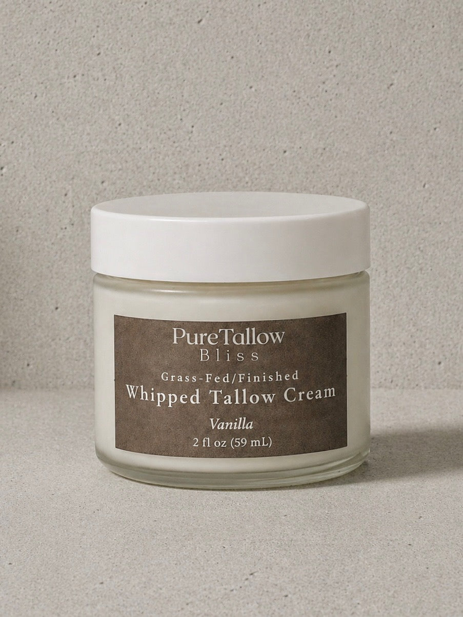 Vanilla Whipped Tallow Cream
