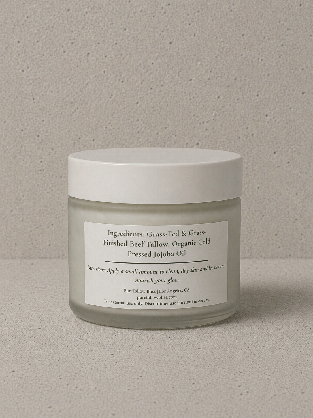 Unscented Whipped Tallow Cream